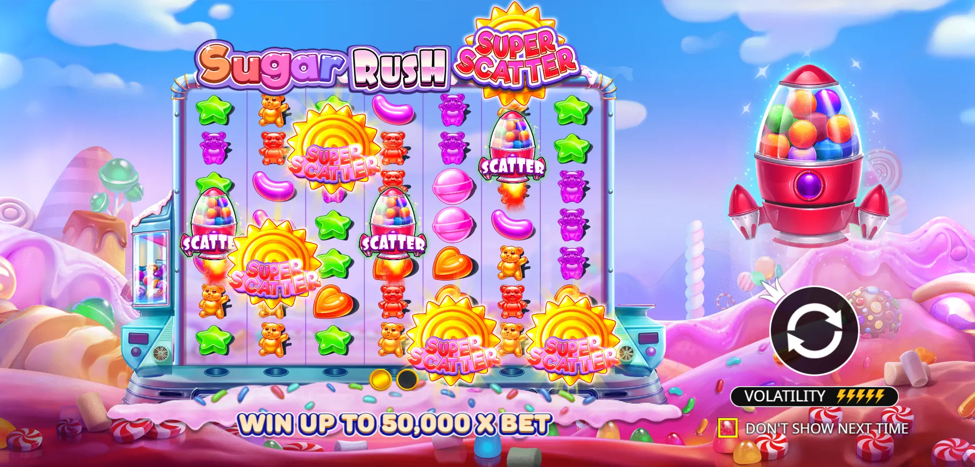Martingala &mdash; sugar rush super scatter